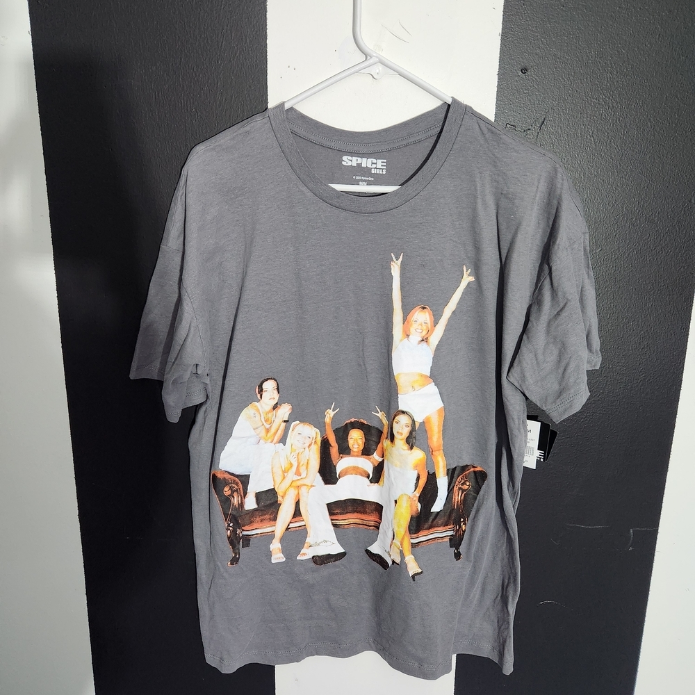 Spice Girls Gray Graphic Tee - Short Sleeve
